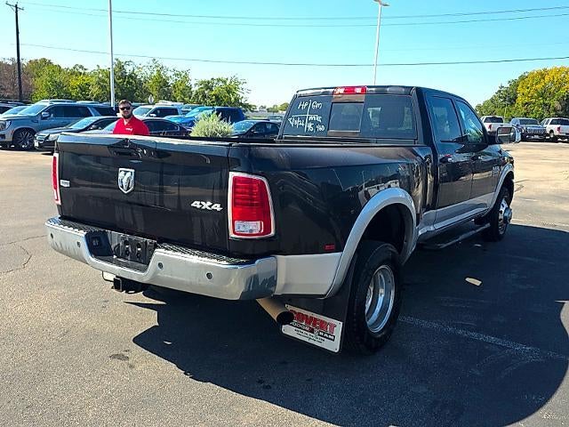 2015 RAM 3500 4WD Crew Cab 8 Ft Box Laramie