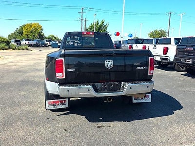2015 RAM 3500 4WD Crew Cab 8 Ft Box Laramie