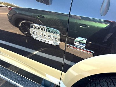 2016 RAM 3500 4WD Mega Cab 6.3 Ft Box Longhorn