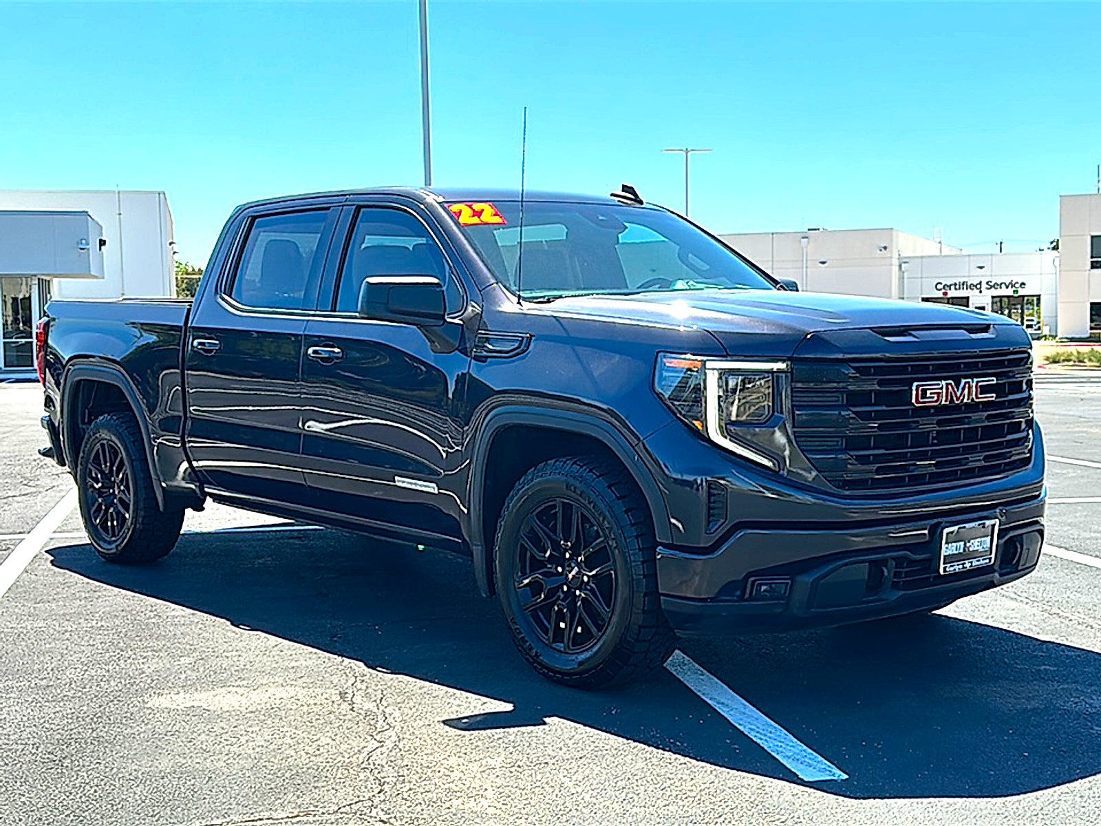 2022 GMC Sierra 1500 2WD Crew Cab Short Box Elevation
