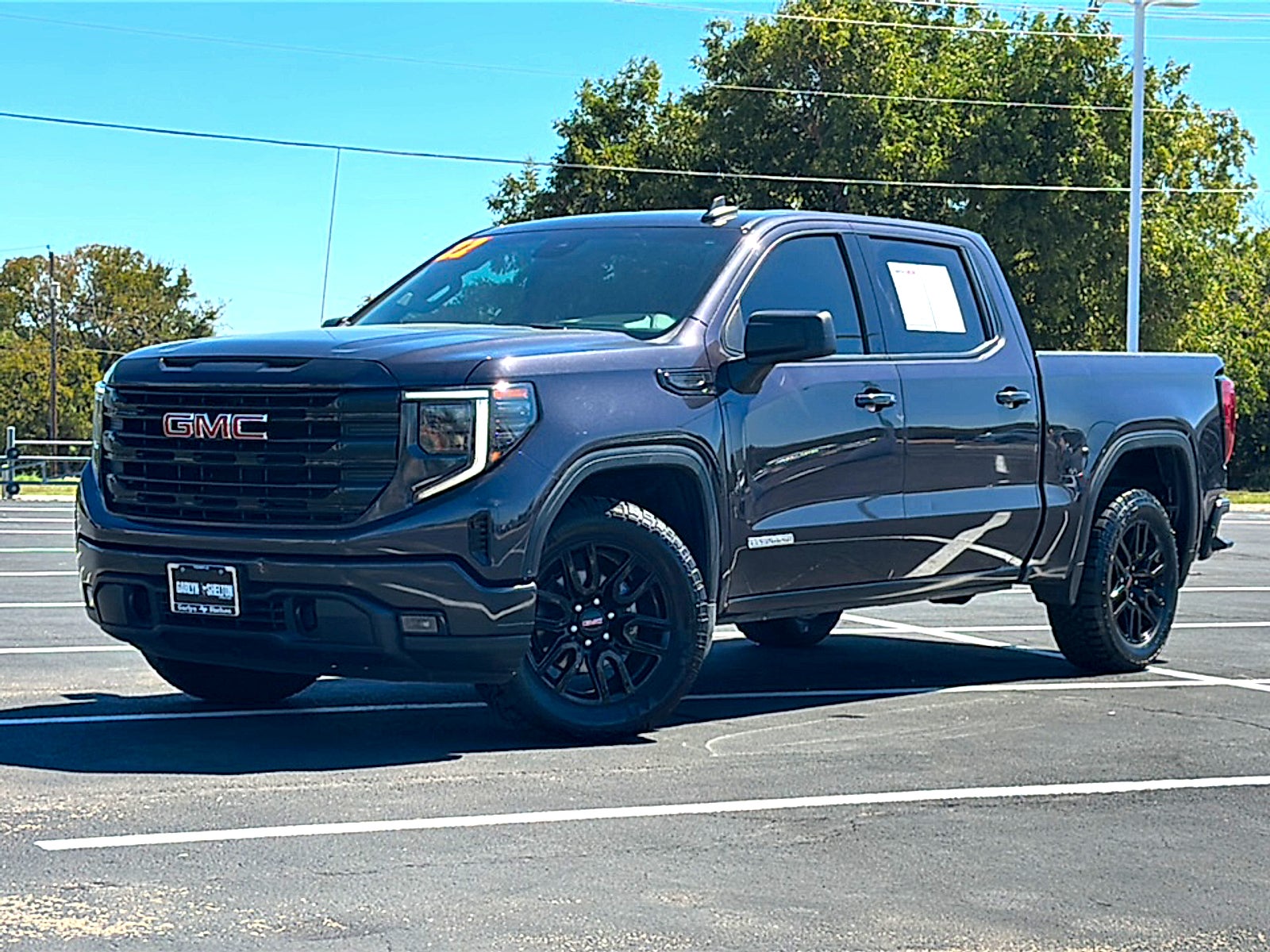 2022 GMC Sierra 1500 2WD Crew Cab Short Box Elevation