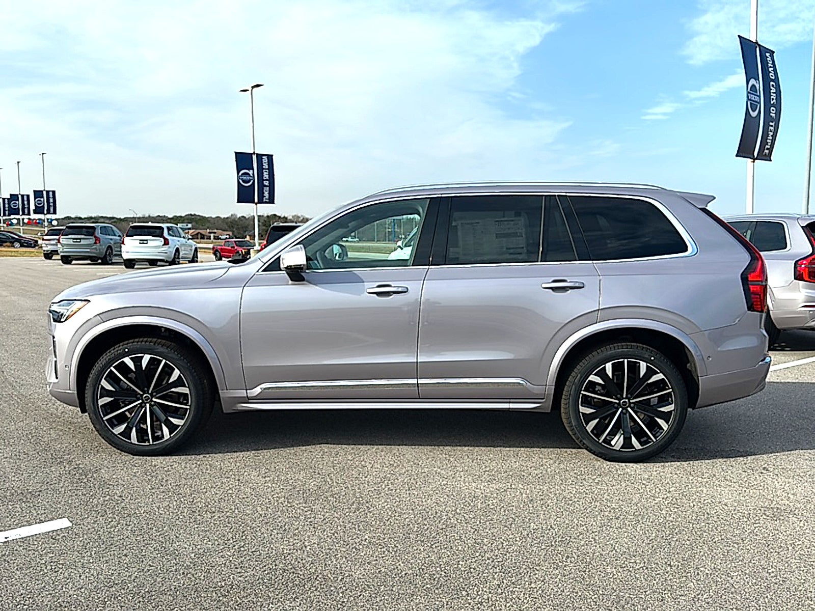 2026 Volvo XC90 Plus, B6 AWD Gas (mild hybrid), Gasoline, Bright, 7 Seats