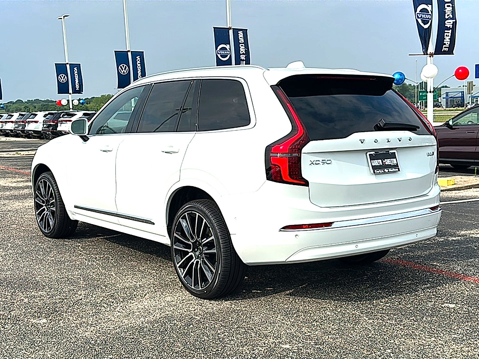 2026 Volvo XC90 Plus, B6 AWD Gas (mild hybrid), Gasoline, Bright, 7 Seats