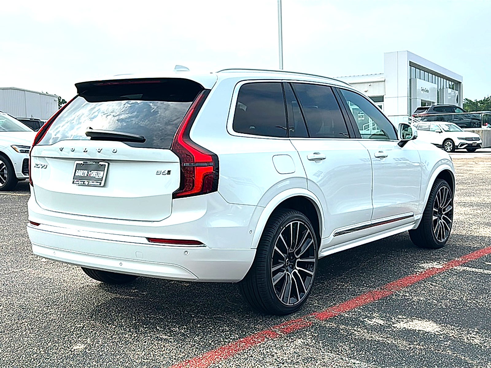 2026 Volvo XC90 Plus, B6 AWD Gas (mild hybrid), Gasoline, Bright, 7 Seats